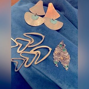 COPY - Suite of three earrings from Anthropologie and Lucky Brand